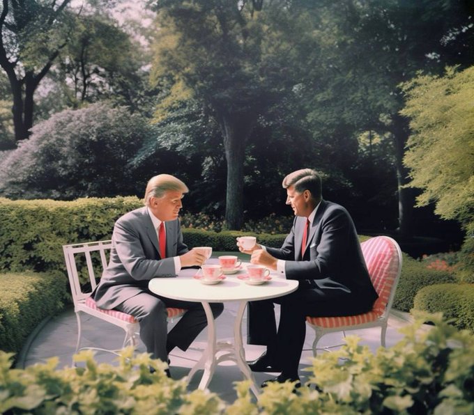 Sommige beelden laten je even stilstaan en nog eens goed kijken. ㅤTwee namen. Twee verschillende generaties. Eén beeld dat duizend vragen oproept. ㅤStel je het gesprek aan deze tafel eens voor. Waar zou het over gaan?